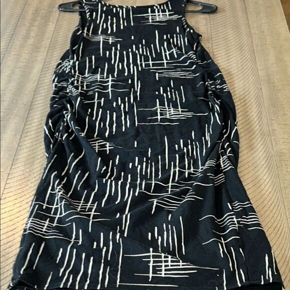 Designer 🧑🎨 look 👀 Patterned Women's Dress 👗 Soft Geometric Modern Maternity - Picture 14 of 17